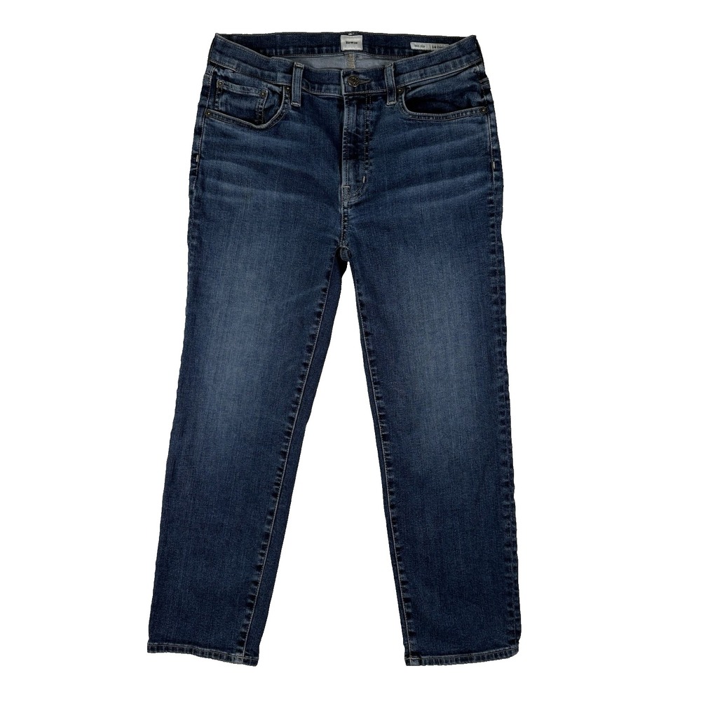 Edwin Bree Crop Slim‎ Straight Jeans Women's Size 28 Anthropolgie (Reg $168)